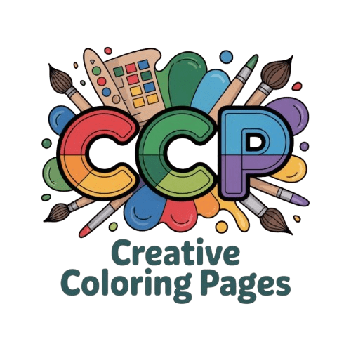 Creative Coloring Pages Logo